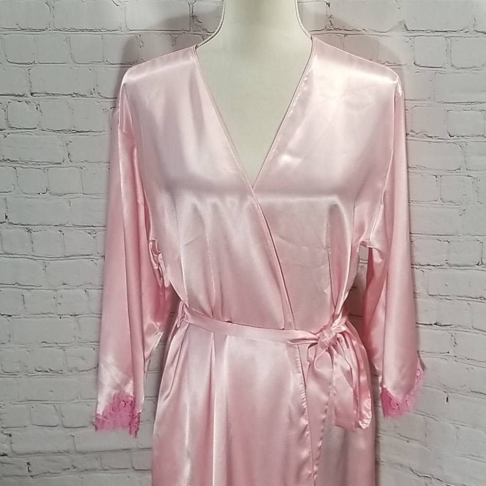 Oscar de la Renta Pink Label Timeless Romance Robe - Picture 1 of 4